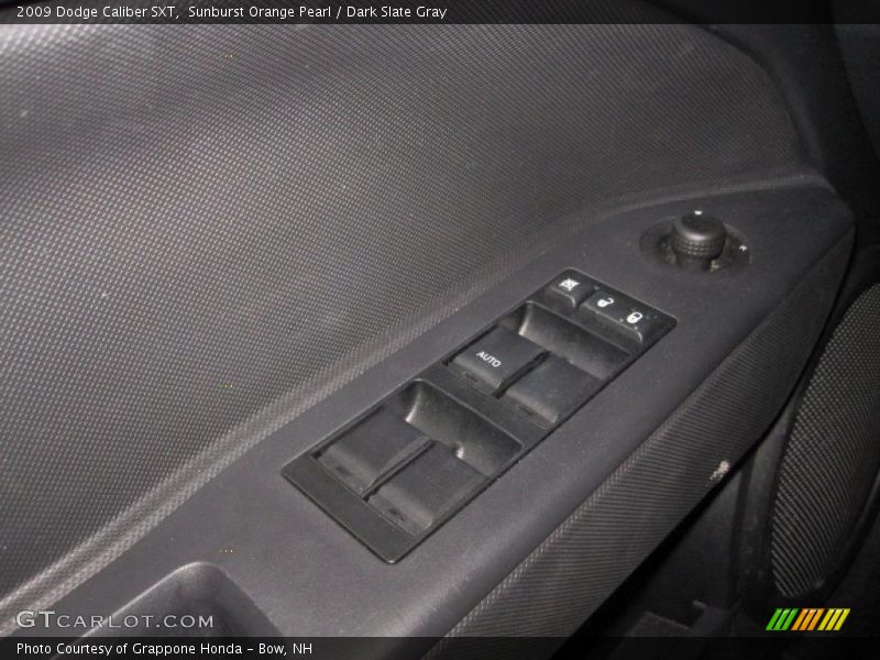 Sunburst Orange Pearl / Dark Slate Gray 2009 Dodge Caliber SXT