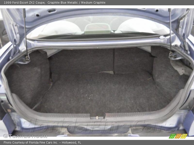 Graphite Blue Metallic / Medium Graphite 1999 Ford Escort ZX2 Coupe