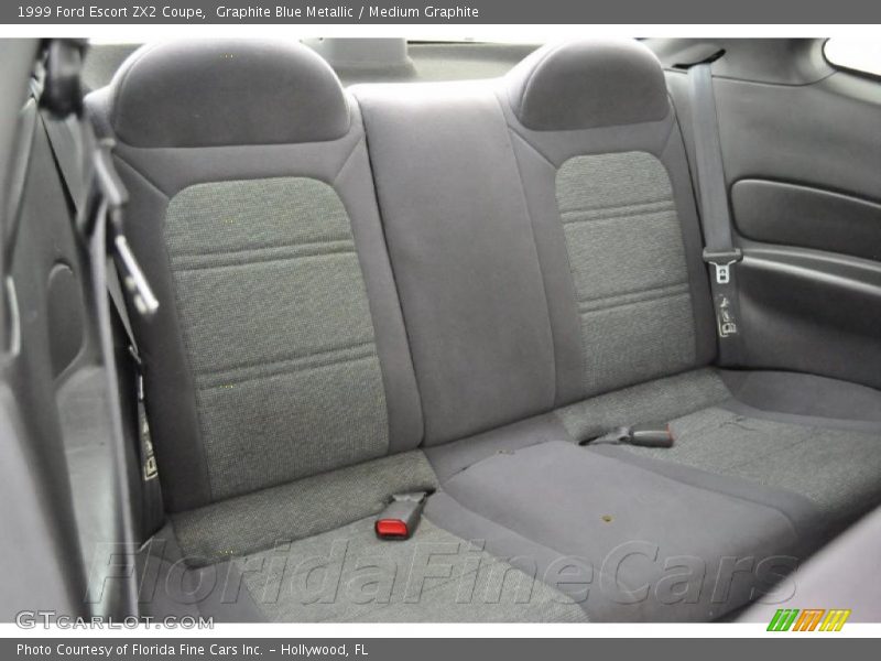 Graphite Blue Metallic / Medium Graphite 1999 Ford Escort ZX2 Coupe