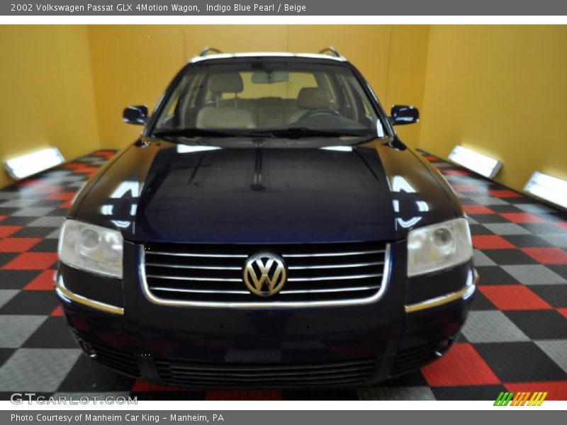 Indigo Blue Pearl / Beige 2002 Volkswagen Passat GLX 4Motion Wagon