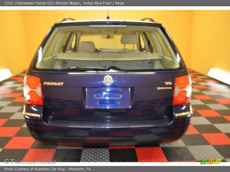 Indigo Blue Pearl / Beige 2002 Volkswagen Passat GLX 4Motion Wagon