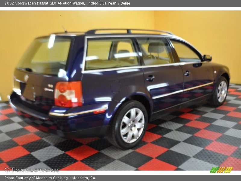Indigo Blue Pearl / Beige 2002 Volkswagen Passat GLX 4Motion Wagon