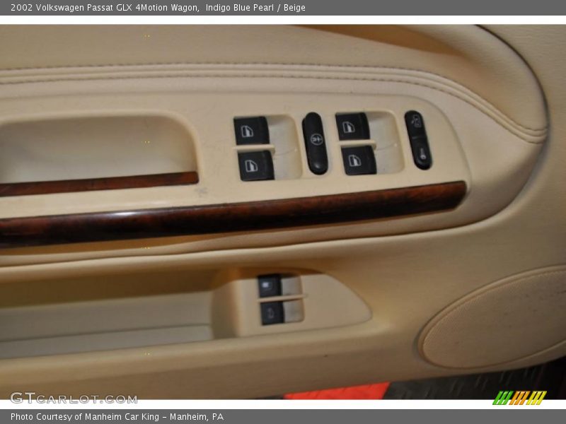 Indigo Blue Pearl / Beige 2002 Volkswagen Passat GLX 4Motion Wagon