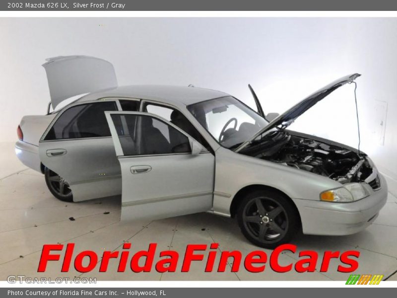 Silver Frost / Gray 2002 Mazda 626 LX