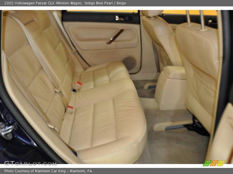 Indigo Blue Pearl / Beige 2002 Volkswagen Passat GLX 4Motion Wagon