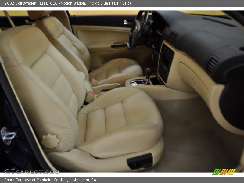 Indigo Blue Pearl / Beige 2002 Volkswagen Passat GLX 4Motion Wagon