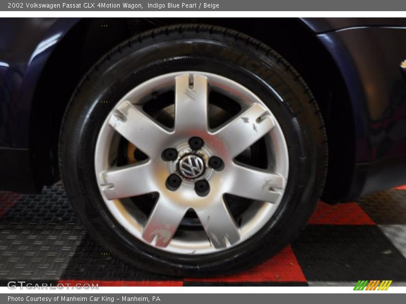 Indigo Blue Pearl / Beige 2002 Volkswagen Passat GLX 4Motion Wagon