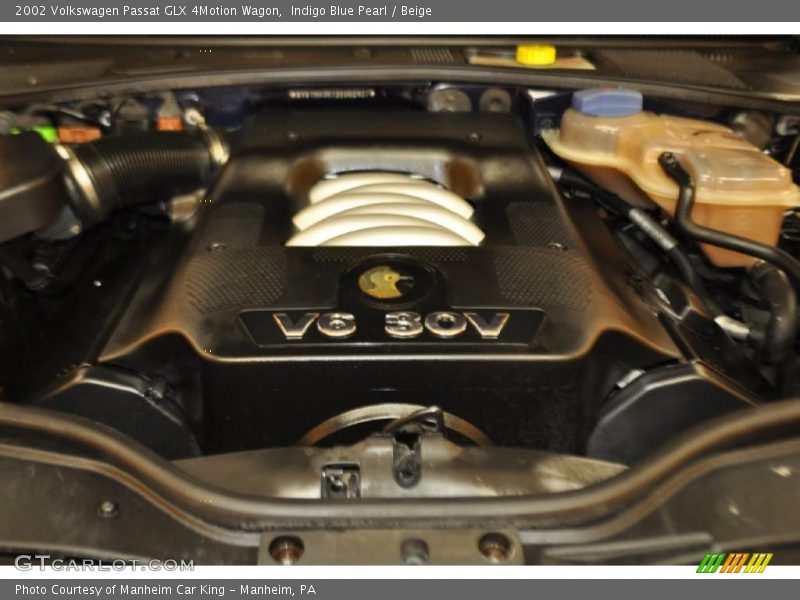 Indigo Blue Pearl / Beige 2002 Volkswagen Passat GLX 4Motion Wagon