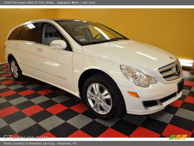 Alabaster White / Ash Grey 2006 Mercedes-Benz R 500 4Matic