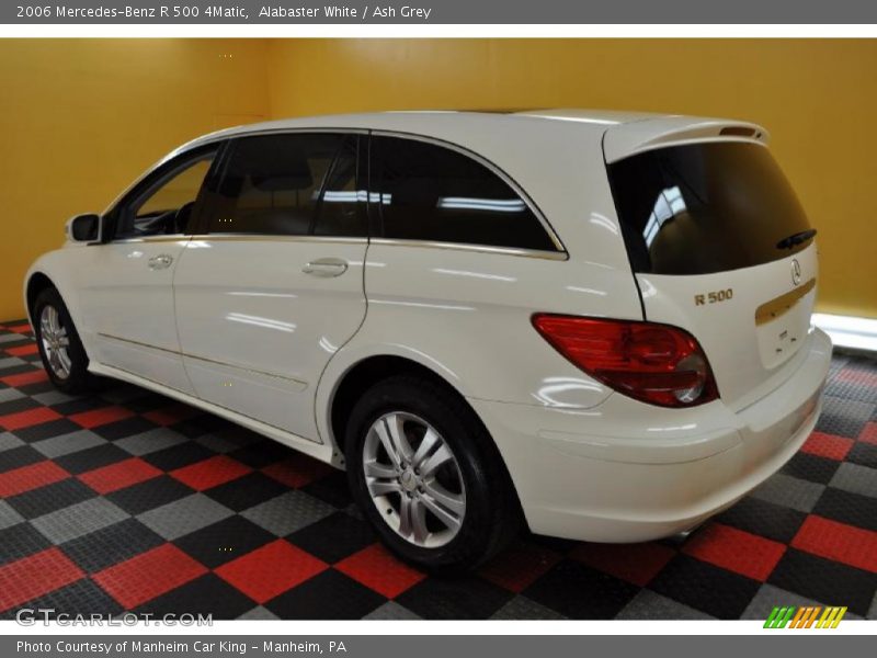 Alabaster White / Ash Grey 2006 Mercedes-Benz R 500 4Matic