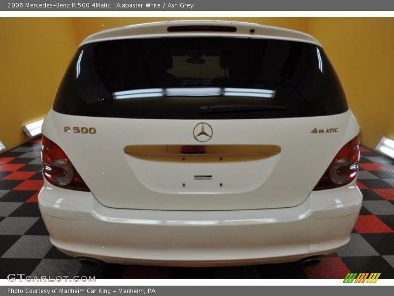 Alabaster White / Ash Grey 2006 Mercedes-Benz R 500 4Matic