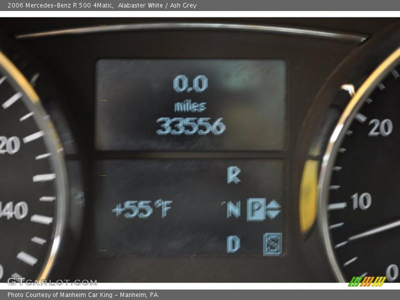 Alabaster White / Ash Grey 2006 Mercedes-Benz R 500 4Matic