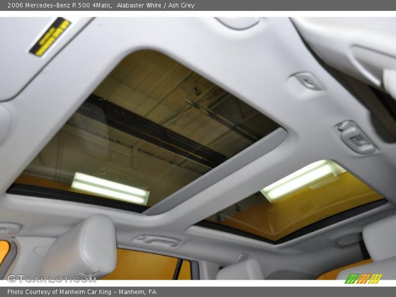 Alabaster White / Ash Grey 2006 Mercedes-Benz R 500 4Matic