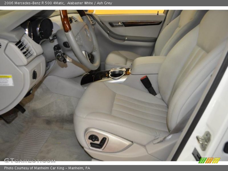 Alabaster White / Ash Grey 2006 Mercedes-Benz R 500 4Matic