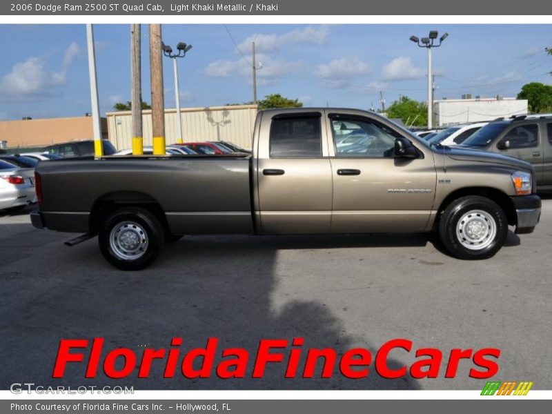 Light Khaki Metallic / Khaki 2006 Dodge Ram 2500 ST Quad Cab