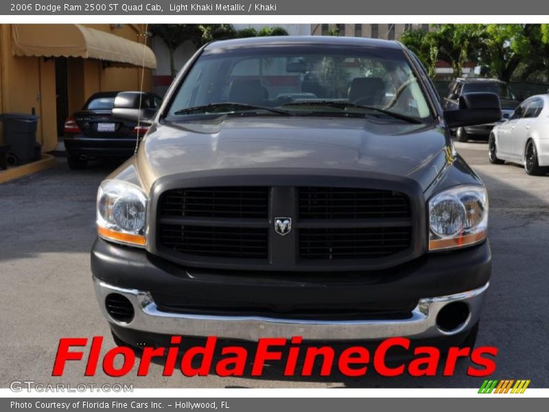 Light Khaki Metallic / Khaki 2006 Dodge Ram 2500 ST Quad Cab