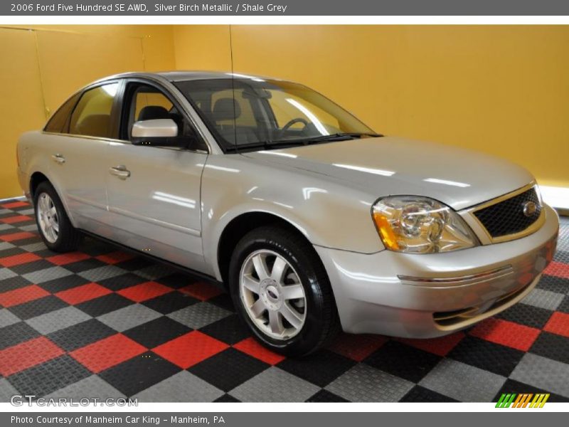 Silver Birch Metallic / Shale Grey 2006 Ford Five Hundred SE AWD