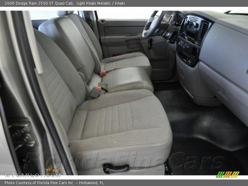 Light Khaki Metallic / Khaki 2006 Dodge Ram 2500 ST Quad Cab