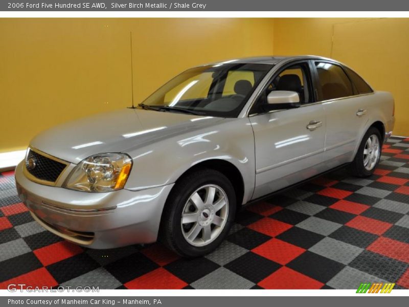 Silver Birch Metallic / Shale Grey 2006 Ford Five Hundred SE AWD