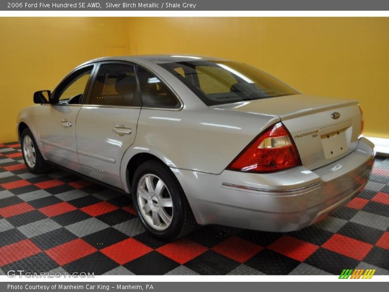 Silver Birch Metallic / Shale Grey 2006 Ford Five Hundred SE AWD