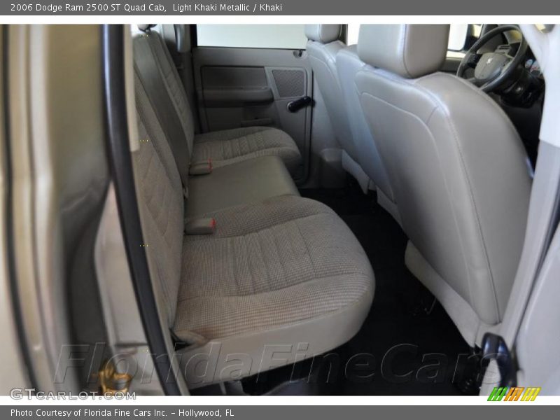Light Khaki Metallic / Khaki 2006 Dodge Ram 2500 ST Quad Cab
