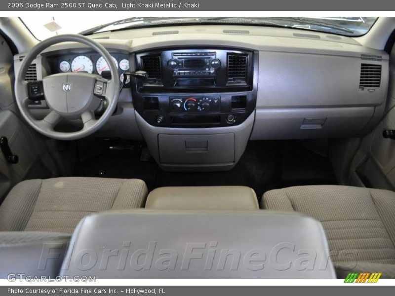 Light Khaki Metallic / Khaki 2006 Dodge Ram 2500 ST Quad Cab