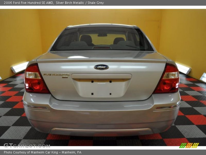 Silver Birch Metallic / Shale Grey 2006 Ford Five Hundred SE AWD