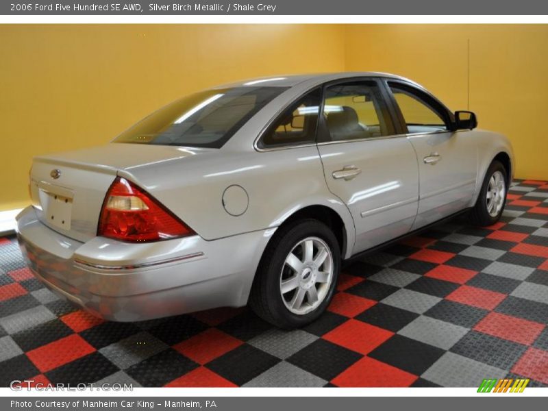 Silver Birch Metallic / Shale Grey 2006 Ford Five Hundred SE AWD