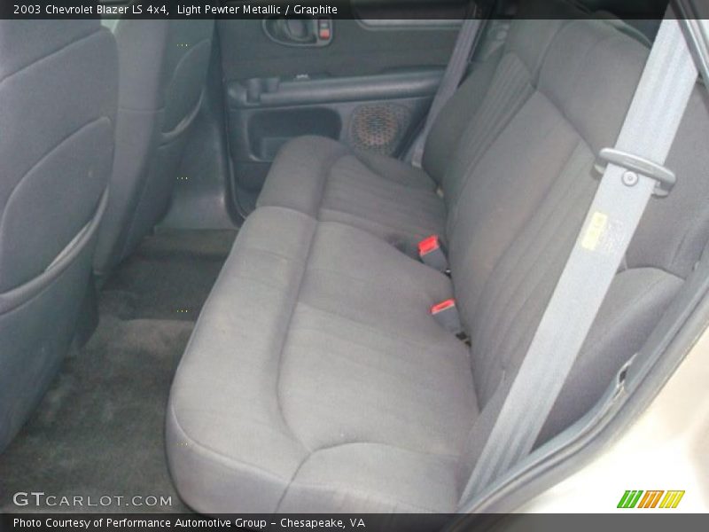 Light Pewter Metallic / Graphite 2003 Chevrolet Blazer LS 4x4