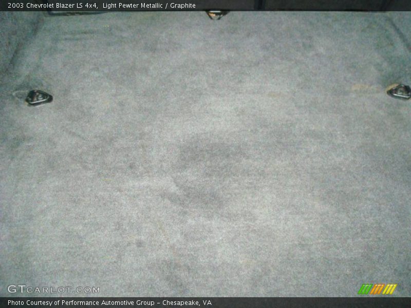 Light Pewter Metallic / Graphite 2003 Chevrolet Blazer LS 4x4