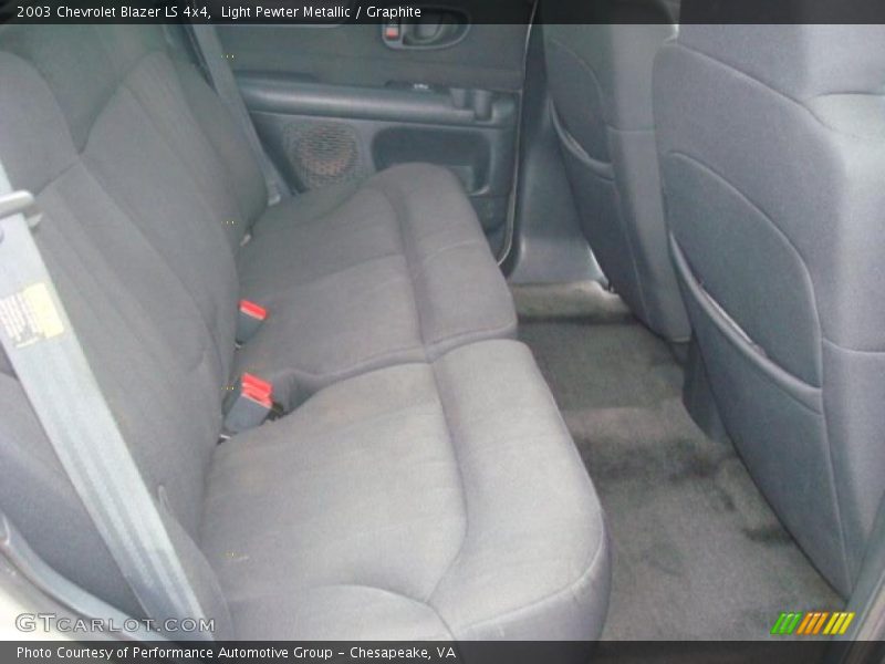 Light Pewter Metallic / Graphite 2003 Chevrolet Blazer LS 4x4