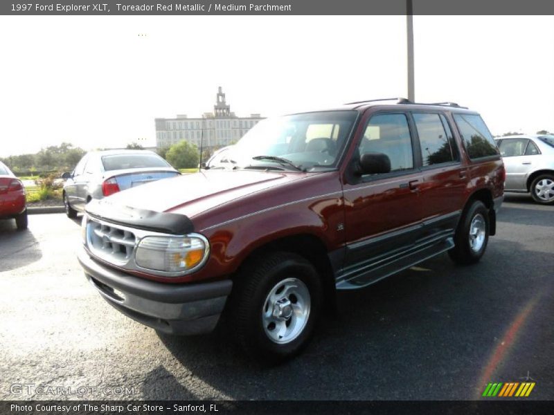 Toreador Red Metallic / Medium Parchment 1997 Ford Explorer XLT