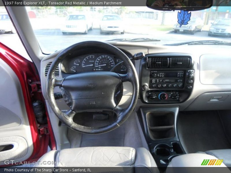 Toreador Red Metallic / Medium Parchment 1997 Ford Explorer XLT