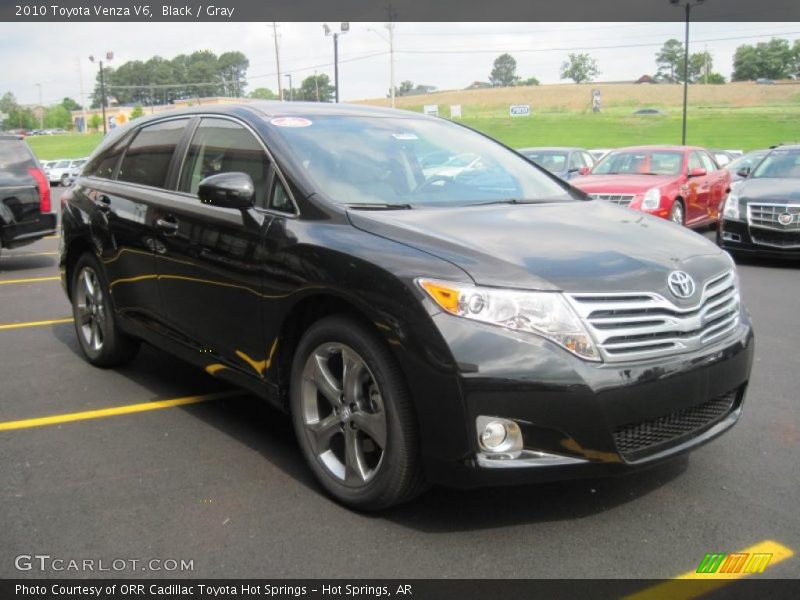Black / Gray 2010 Toyota Venza V6