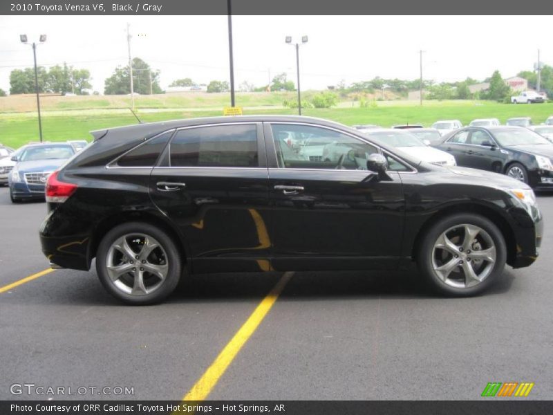 Black / Gray 2010 Toyota Venza V6