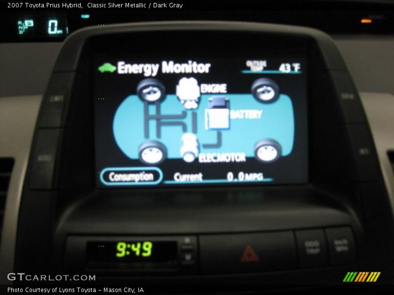 Classic Silver Metallic / Dark Gray 2007 Toyota Prius Hybrid