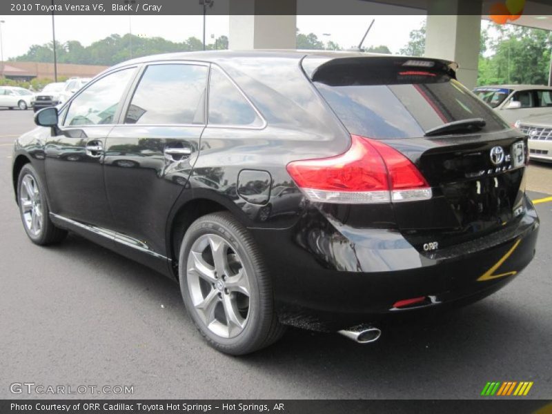 Black / Gray 2010 Toyota Venza V6