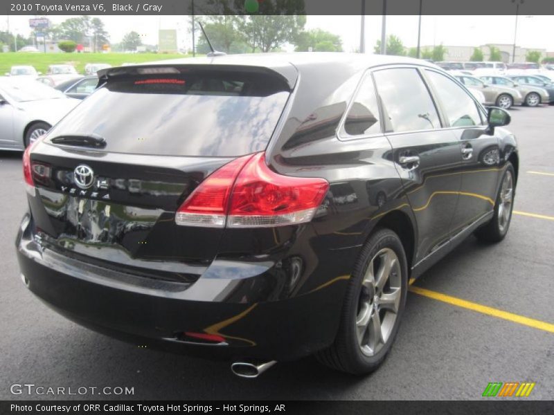 Black / Gray 2010 Toyota Venza V6