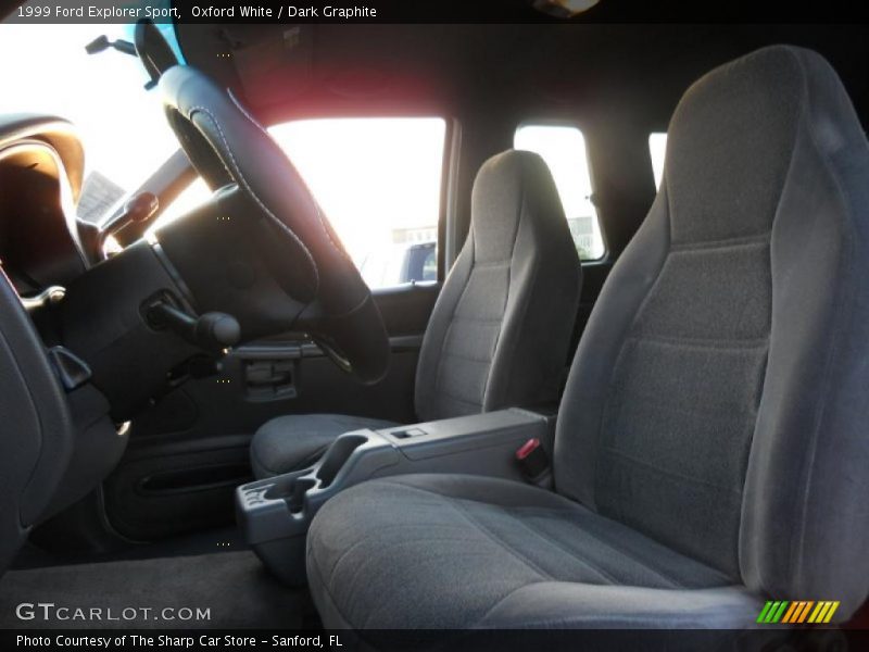 Oxford White / Dark Graphite 1999 Ford Explorer Sport