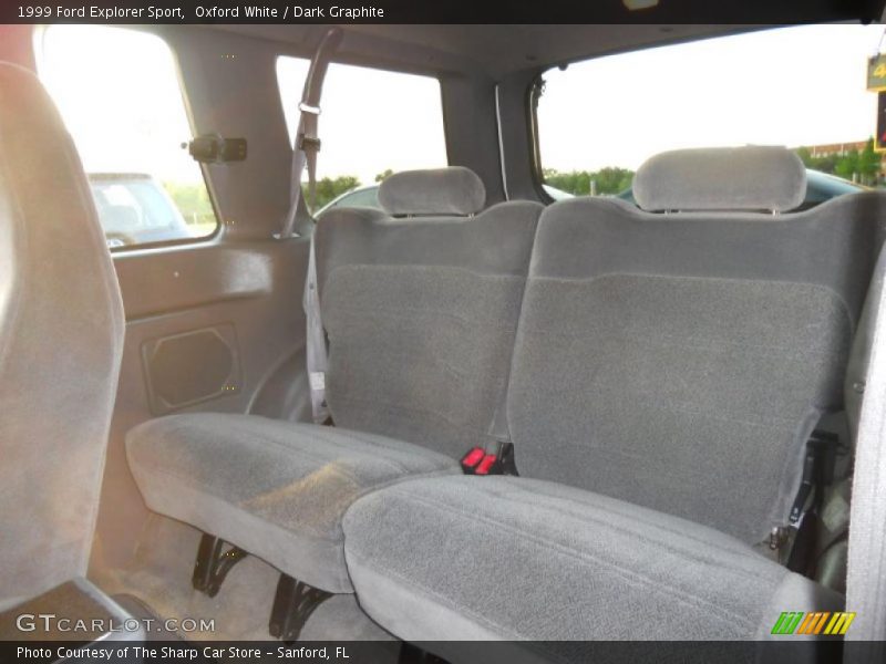 Oxford White / Dark Graphite 1999 Ford Explorer Sport