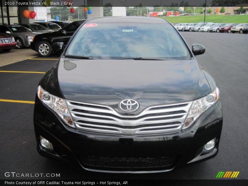 Black / Gray 2010 Toyota Venza V6