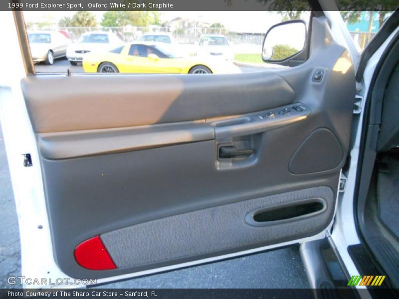 Oxford White / Dark Graphite 1999 Ford Explorer Sport