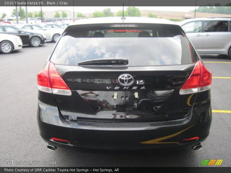 Black / Gray 2010 Toyota Venza V6