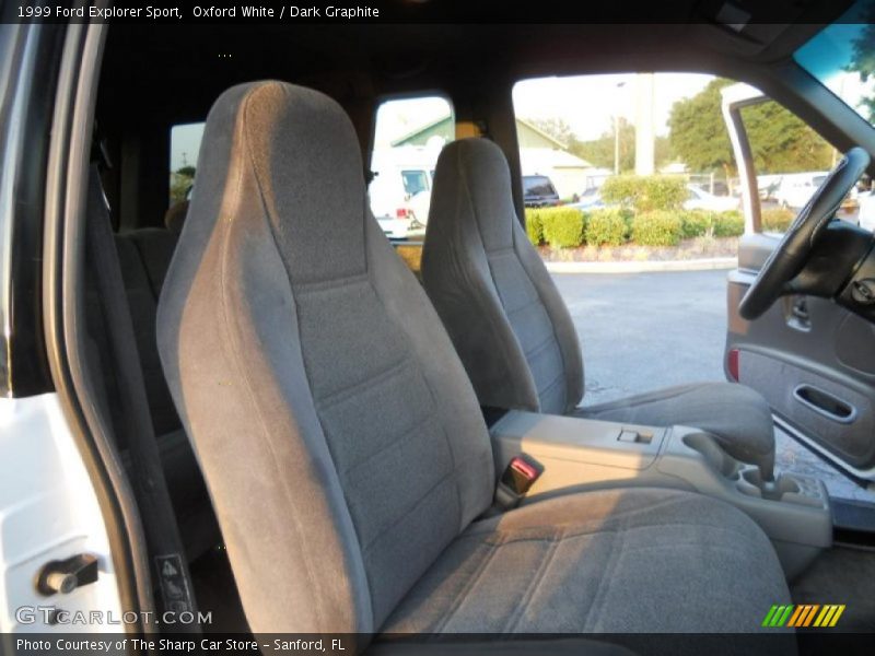 Oxford White / Dark Graphite 1999 Ford Explorer Sport