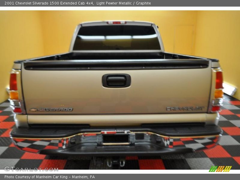 Light Pewter Metallic / Graphite 2001 Chevrolet Silverado 1500 Extended Cab 4x4