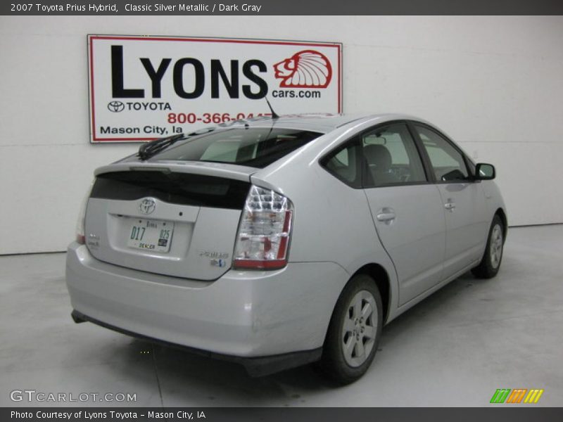Classic Silver Metallic / Dark Gray 2007 Toyota Prius Hybrid