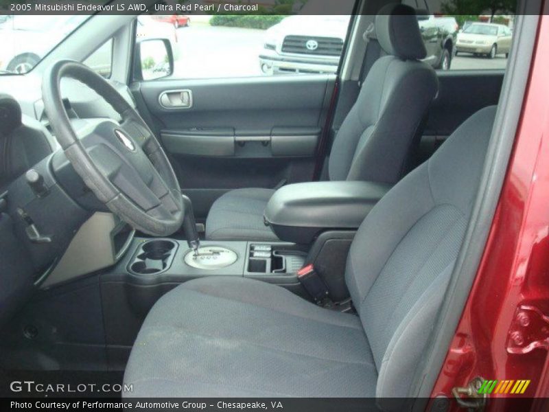 Ultra Red Pearl / Charcoal 2005 Mitsubishi Endeavor LS AWD