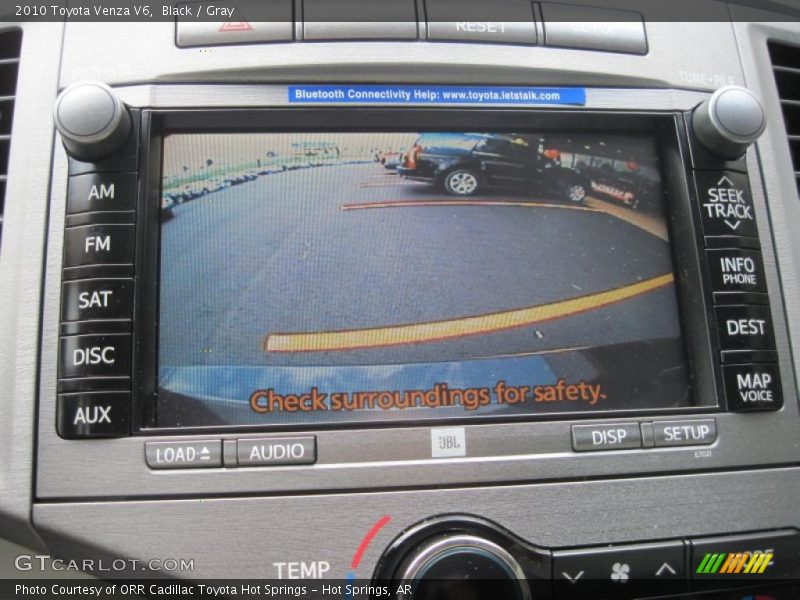 Black / Gray 2010 Toyota Venza V6