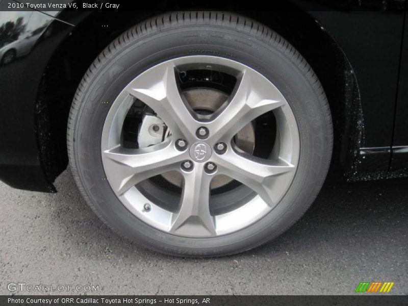 Black / Gray 2010 Toyota Venza V6