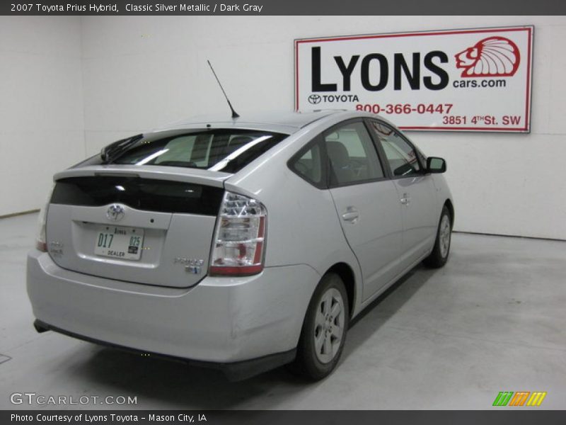 Classic Silver Metallic / Dark Gray 2007 Toyota Prius Hybrid